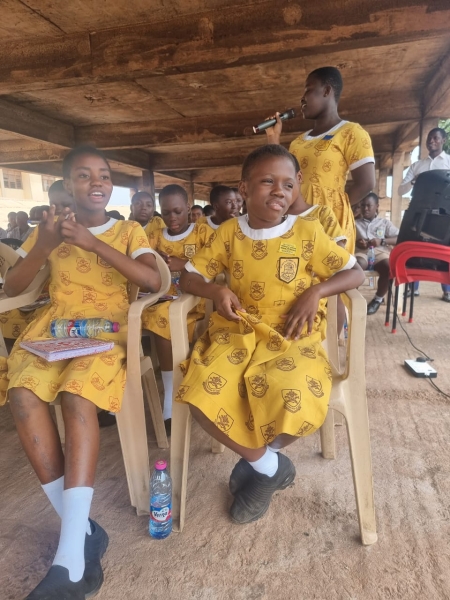 Schools Engagement with Accra Newtown Experimental 1 & 2 and Kpehe R/C Basic School Students